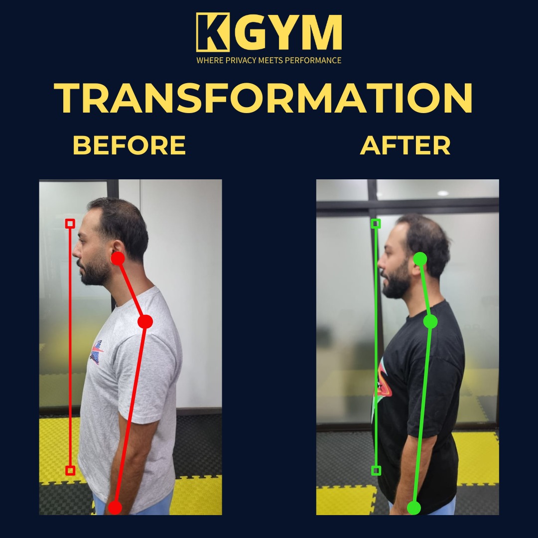 K Gym posture and body transformation result 5