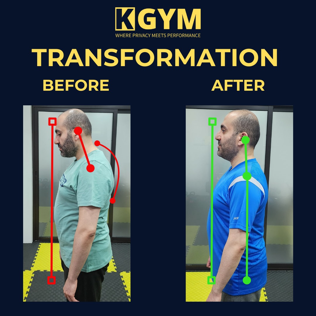 K Gym posture and body transformation result 7